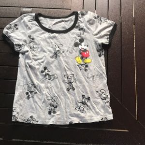 Mickey Mouse crop top